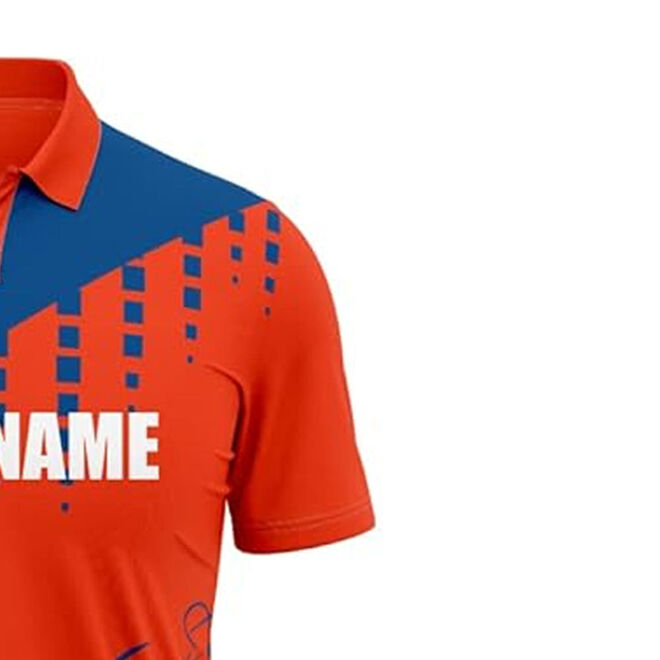 Custom Polyester Breathable Durable Lightweight Cricket Jerseys