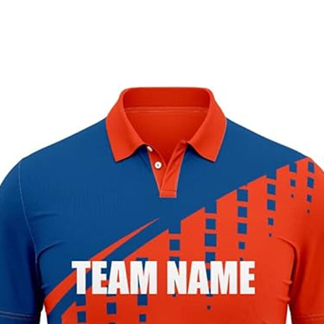 Custom Polyester Breathable Durable Lightweight Cricket Jerseys