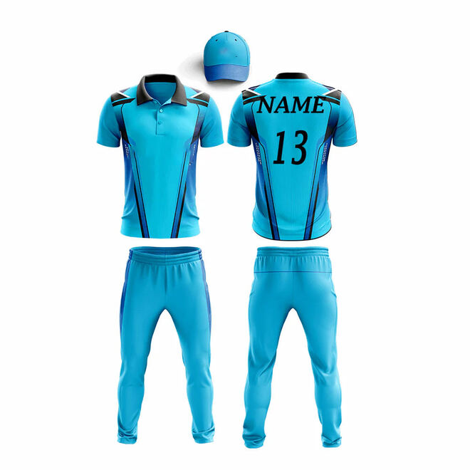 Custom Mens Premium Quality Latest Style Cricket Jersey Uniform Set