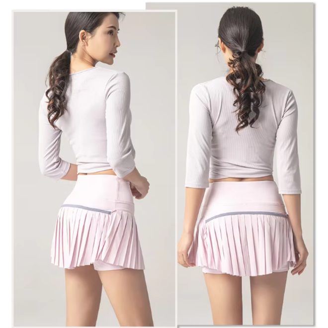 Spandex Mixs Polyester Unisex Tennis Uniforms