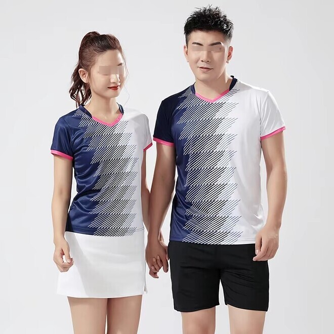 Mens and Womens Badminton Quick Drying Jersey Couple Sets